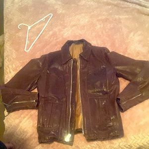 VINTAGE SCHOTT MENS LEATHER RIDING JACKET 🔥 FIRE SALE!